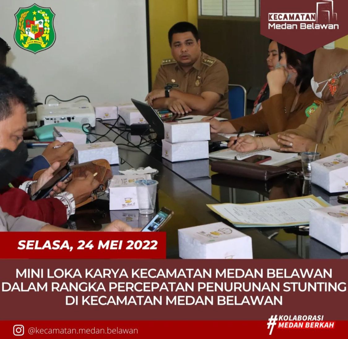 Minilokakarya Kecamatan Medan Belawan Dalam Rangka Percepatan Penurunan Stunting Di Kecamatan Medan Belawan